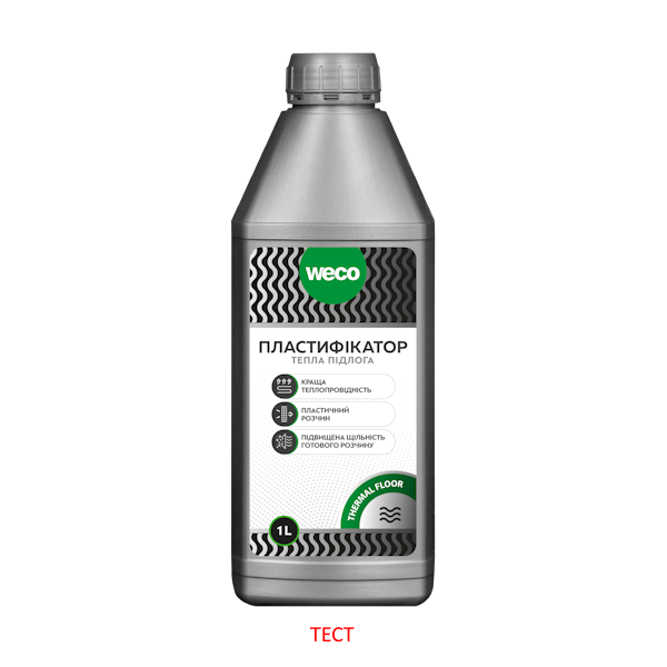 Пластифікатор «THERMAL FLOOR. Тепла підлога» Weco
