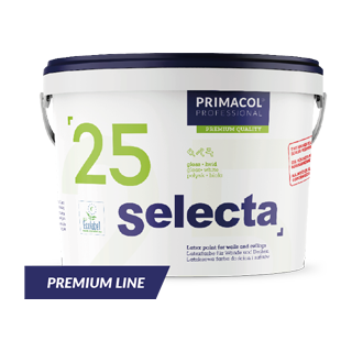 Selecta 25 Premium. Латексна фарба (Глянцева, База А)