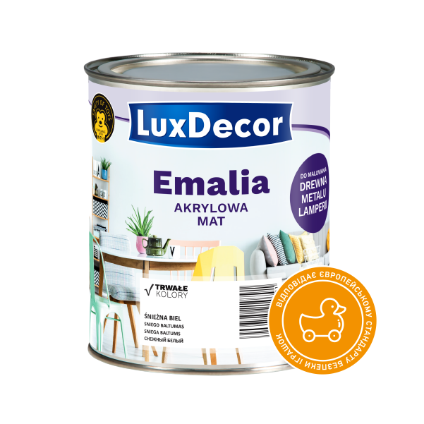 Емаль акрилова матова База C (під тонування) LuxDecor