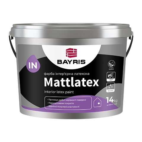 Фарба інтер’єрна "Mattlatex" (База C) Bayris