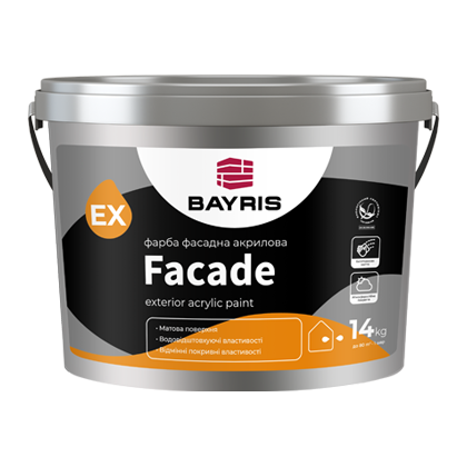 Фарба фасадна "Facade" (Акрилова - База C) Bayris