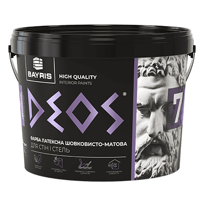 Латексная краска ДЕОС 7 Байрис (шелковисто-матовая)