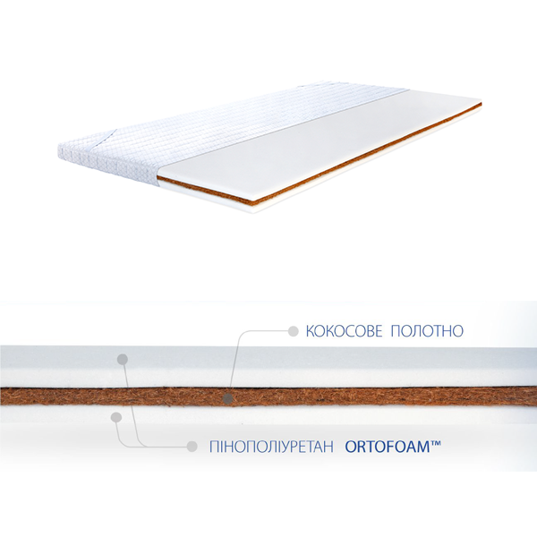 Тонкий матрац Emerald Tropic HIGHFOAM