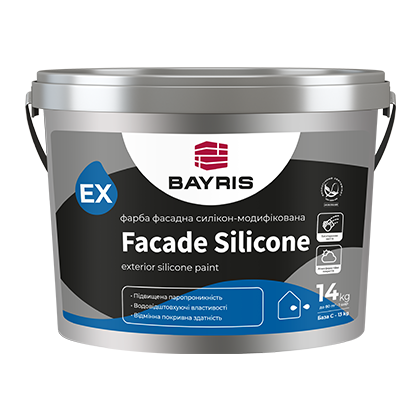 Фасадна фарба "Facade Silicone" (Силіконова - База А) Bayris