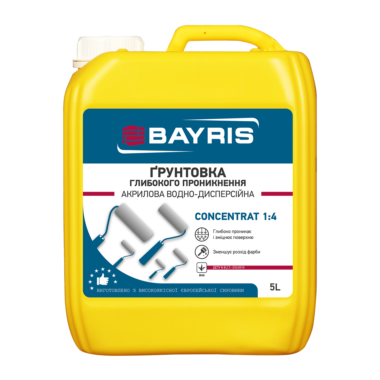 Ґрунтовка глибокого проникнення Concentrat 1:4 Bayris
