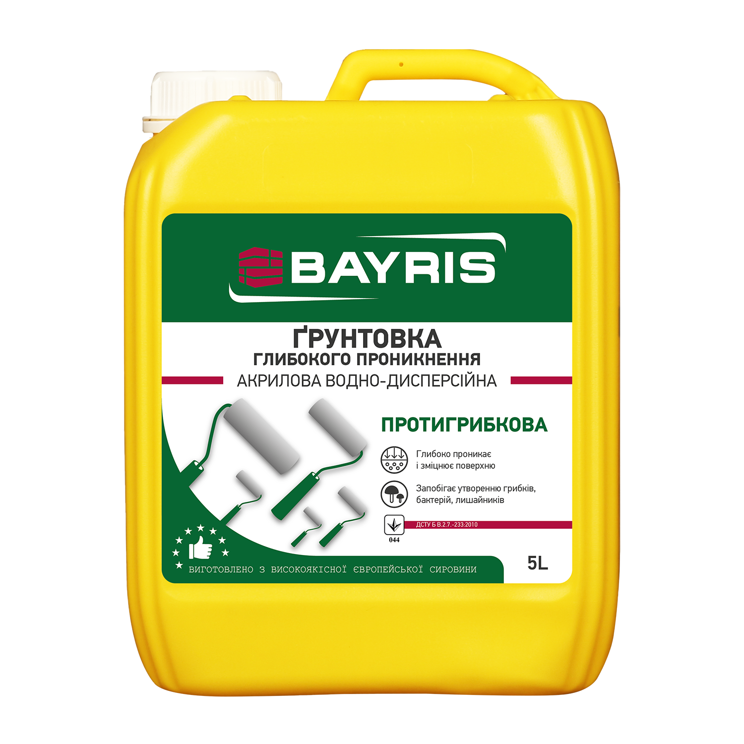 Ґрунтовка глибокого проникнення "Протигрибкова" Bayris