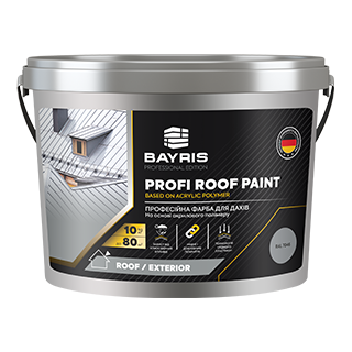 Фарба для даху "Profi Roof Paint" (Професійна) Bayris