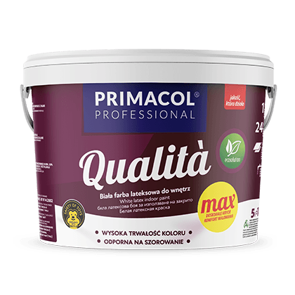 Qualita Max. Фарба латексна, матова Primacol Professional
