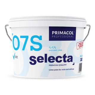 Selecta 07 Premium. Латексна фарба (Матова, База А)