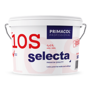 Selecta 10 Premium. Латексна фарба (Напівглянцева, База А)