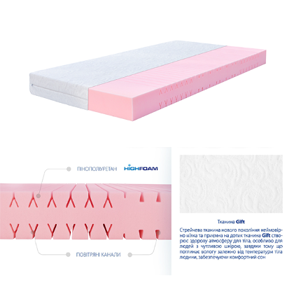 Матрац Zephyr Lazy Muss