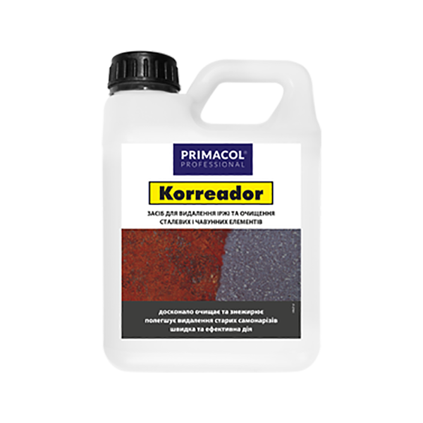 «Korreador». Засіб для видалення іржі Primacol Professional