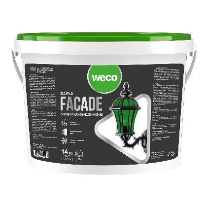 Фасадная краска FACADE (Силикон-модифицированная)