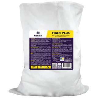 Волокно армуюче поліпропіленове FIBER-PLUS - 15 кг (мішок)