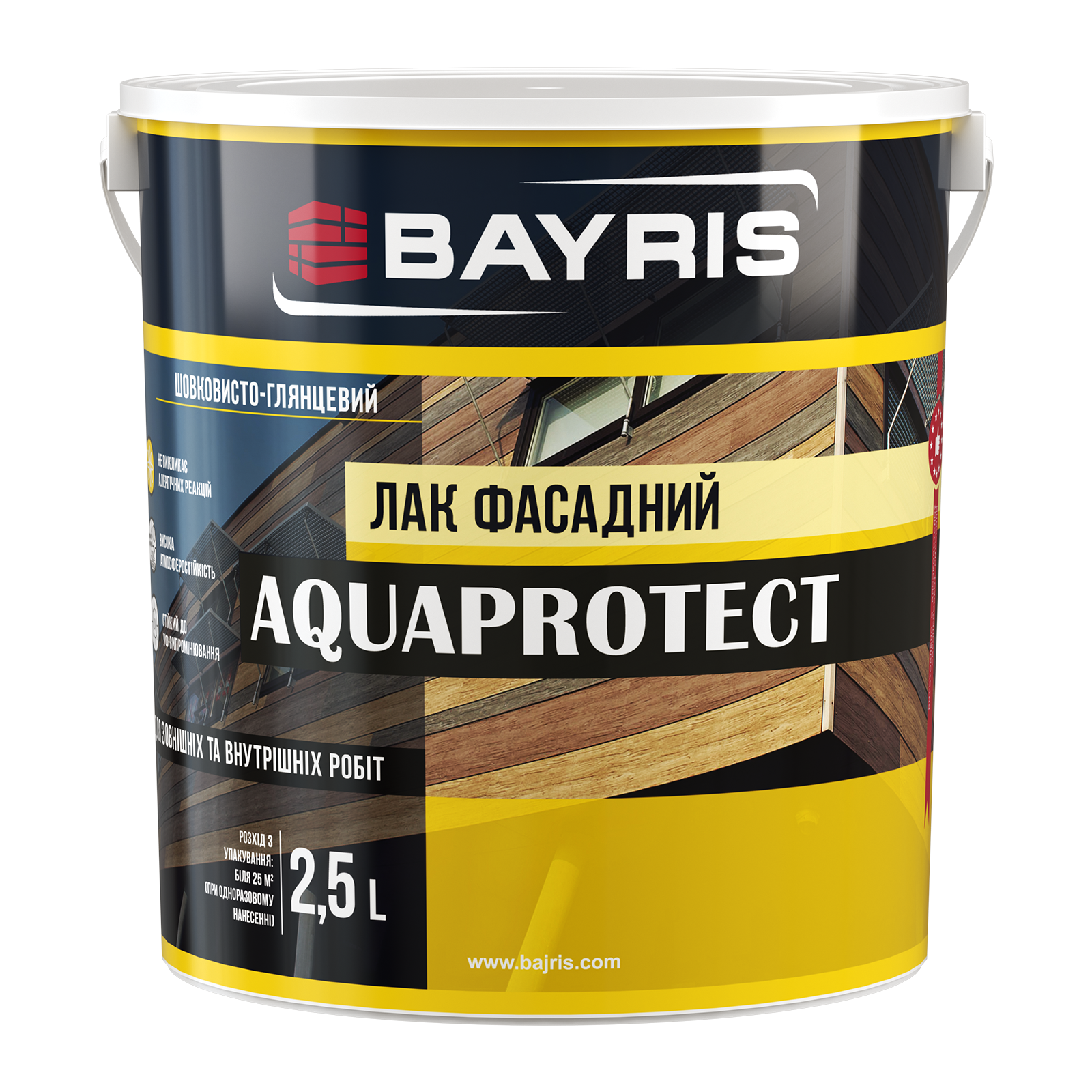 Лак фасадний "AQUAPROTECT" Bayris