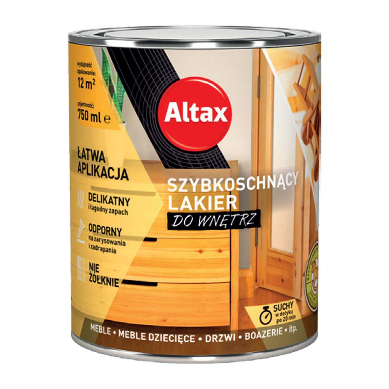 Лак швидковисихаючий Altax