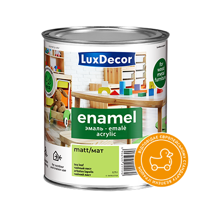 Емаль акрилова матова LuxDecor
