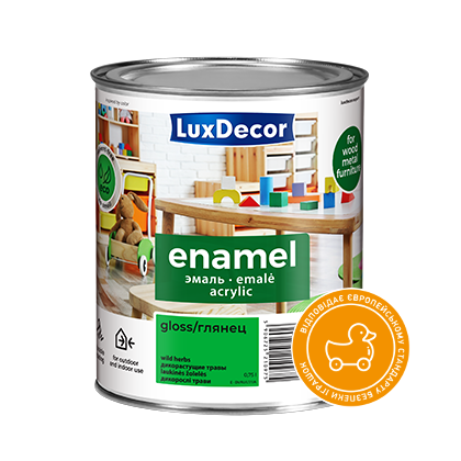 Акрилова емаль (глянцева) LuxDecor