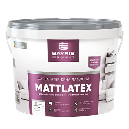 Фарба інтер’єрна Mattlatex