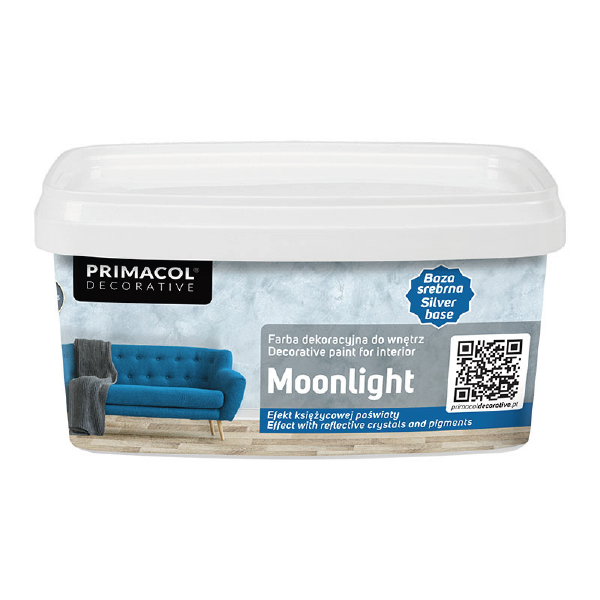Moonlight Silver Base. Декоративна фарба Primacol Decorative