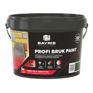 Фарба-імпрегнат для бруківки та бетонних поверхонь Profi Bruk Paint Байріс